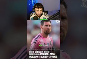 Messi lesionado ð¨ð¨ #messi #leomessi #lesionado #futbol #intermiami #seleccionargentina #shorts