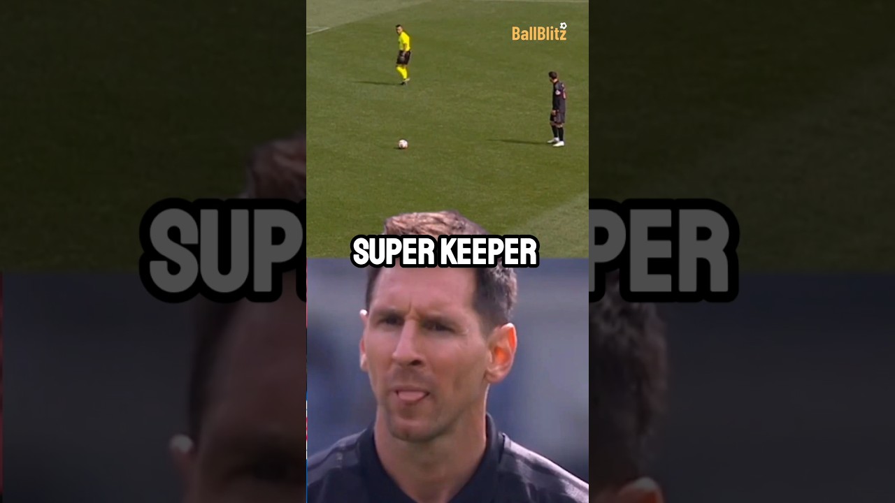 Messi scored a 40-yard free kick against a superhuman goalkeeper.ð³ð¨