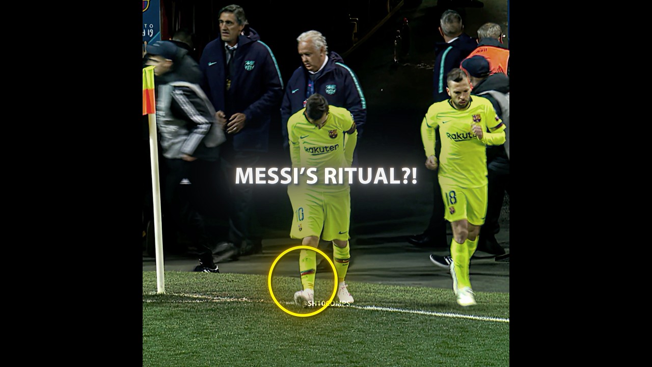 Messi's Hidden Ritual?!