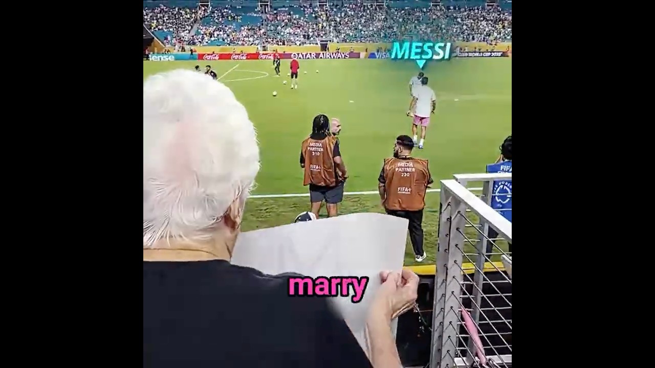 Pourquoi Lionel Messi a ignoré la proposition d'une grand-mère… mais son prochain geste a choqué tout le monde ð³