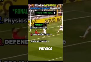 Top 5 des moments IMPOSSIBLES Cristiano Ronaldo contre Lionel Messi ð± (Bataille de buts GOAT !) #Shorts