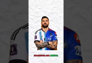 virat kohli vs leo messi #shorts #timelapse