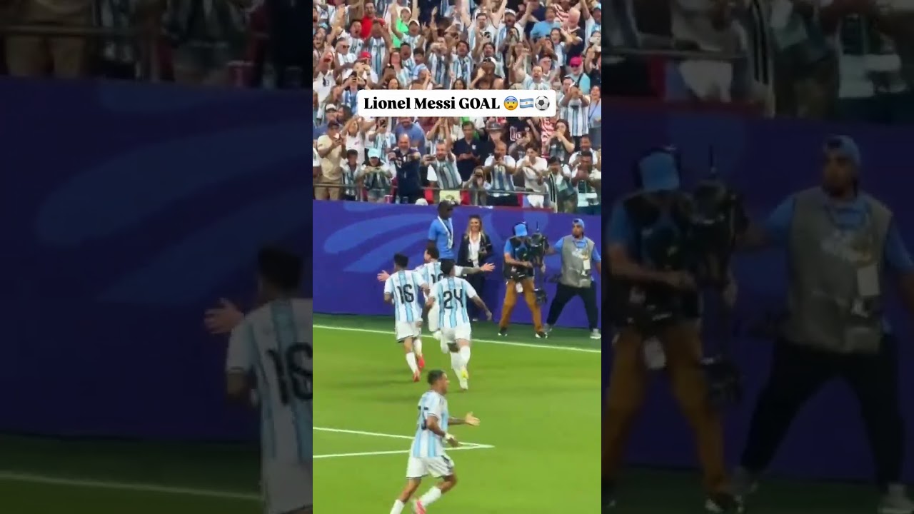 Leo Messi CRAZY GOAL!! World Cup ð¦ð·ð⚽️ #messi #fifaworldcup #football