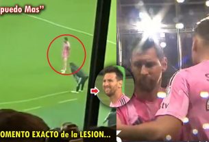 ALARME! C'ÉTAIT LA BLESSURE DE LIONEL MESSI AUJOURD'HUI avec l'INTER MIAMI