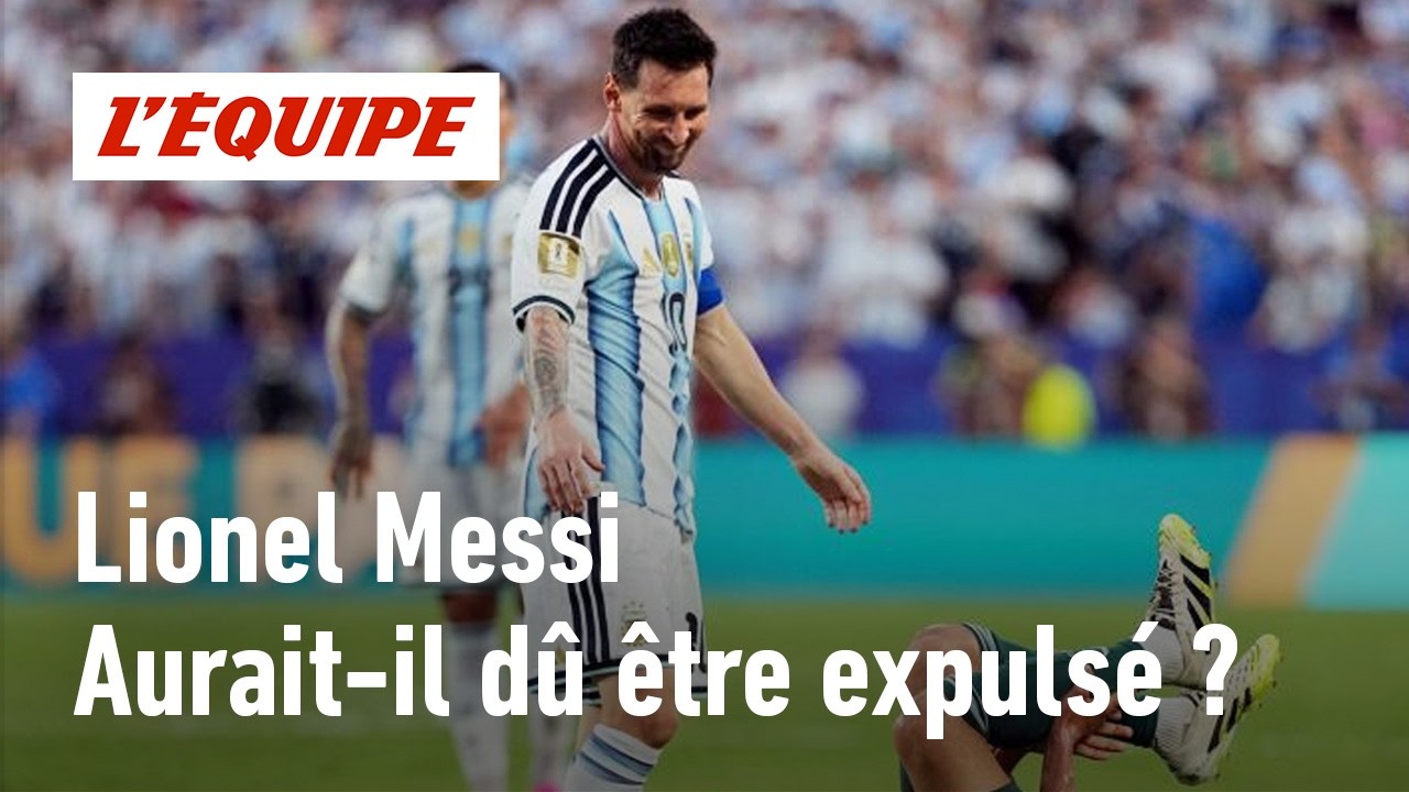 Argentine-Algérie : La faute de Lionel Messi méritait-elle un carton rouge ? (Coupe du Monde 2026)