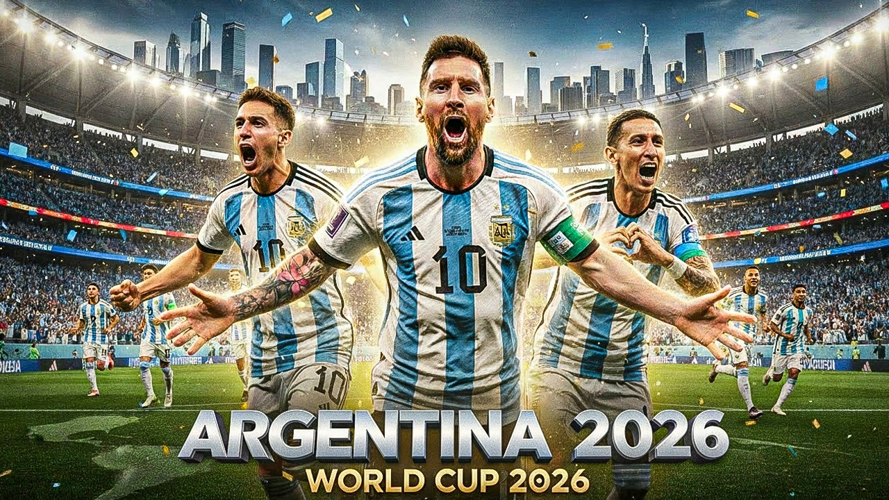Argentine Nouvelle chanson de la Coupe du monde 2026 - Messi