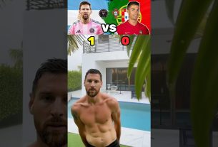 Bataille épique Lionel Messi contre Cristiano Ronaldo