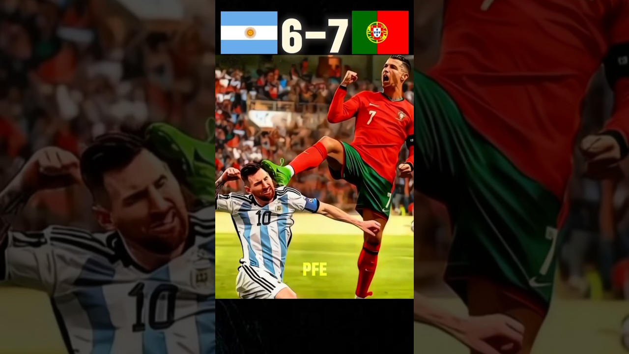 Cristiano Ronaldo contre Lionel Messi ð¥ | Dernière Coupe du Monde 2026 (Match Imaginaire) ð