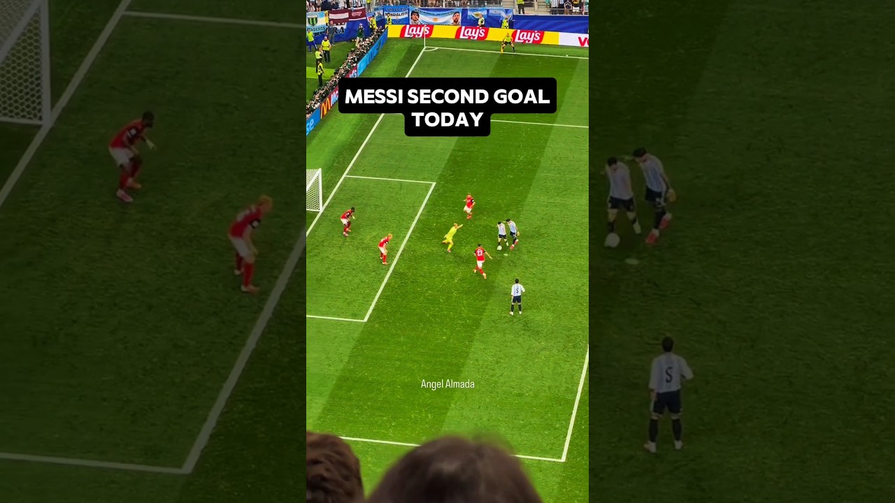 Deuxième but de Messi aujourd'hui contre l'Autriche ð¤¯ #shorts #messi #worldcup2026