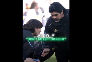 Diego Maradona’s advice to Leo Messið¥º❤️ðð¦ð·