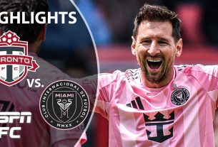 HISTOIRE DE MESSI ð¤© Toronto contre Inter Miami | Faits saillants de la MLS | ESPN FC