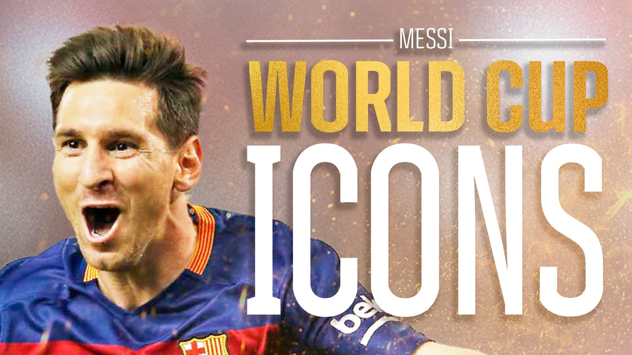 ICÔNES DE LA COUPE DU MONDE DU FC BARCELONE | LÉO MESSI ðµð´