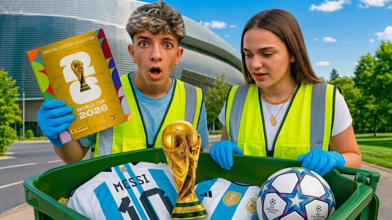 J'ai fouillé dans les poubelles de la maison de Léo Messi et j'ai trouvé ça !