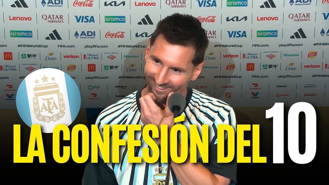 ð¥ LA CONFESSION DU 10 : Messi explique ses larmes au début :