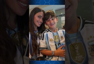 La famille de Leo Messi toujours encourageante ð #antonelaroccuzzo #leomessi #mundial #argentina #messi