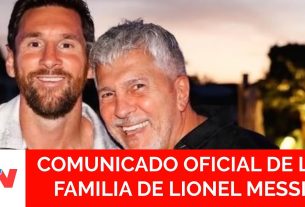 La famille de Lionel Messi a confirmé que son père suivait un traitement médical pour une maladie