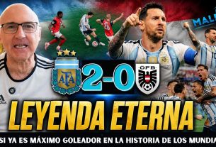 LÉGENDE ÉTERNELLE DE MESSI. DEUX BUTS DE PLUS CONTRE L'AUTRICHE. COMMENT ARRÊTER L'ARGENTINE ? | COUPE DU MONDE 2026