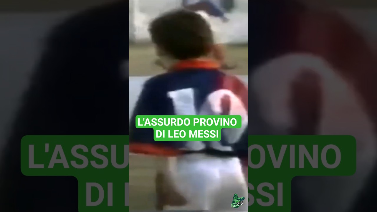 LEO MESSI e l'assurdo provino col River Plate prima del Barcellona #storiedicalcio #messi #mondiali