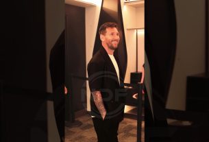 Leo Messi et Antonela Roccuzzo ont attiré l'attention de tous ð #leomessi #messi #antonelaroccuzzo