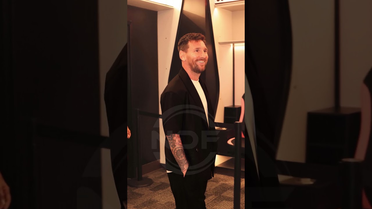 Leo Messi et Antonela Roccuzzo ont attiré l'attention de tous ð #leomessi #messi #antonelaroccuzzo