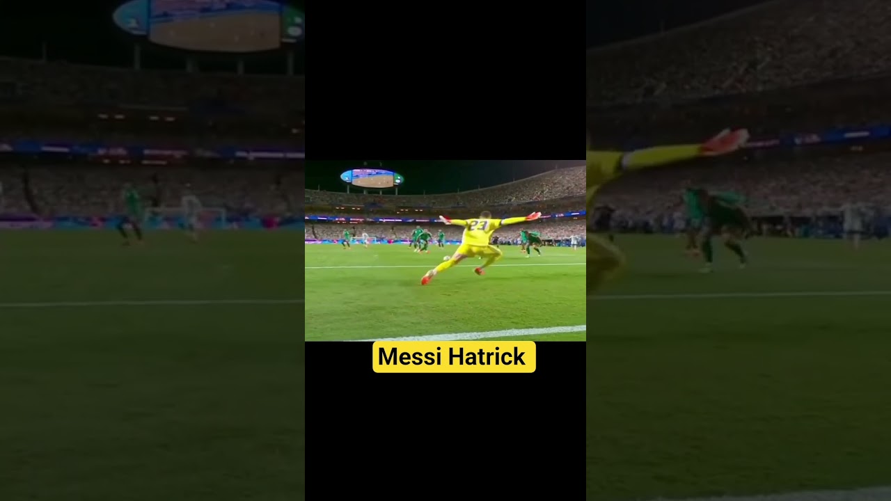 Leo Messi  Hatrick ⚽️ Argentina 3-0 Algeria #messi