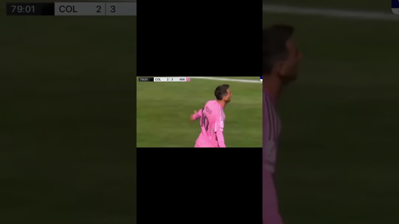 Leo Messi In Colorado Rapids vs. Inter Miami