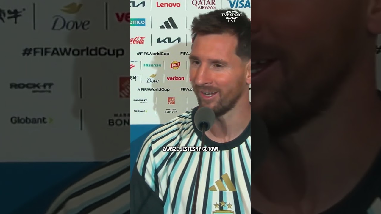 LEO MESSI S'IDENTIFIE À CET ATHLÈTE ! COMBIEN DE TEMPS VA-T-IL JOUER AU FOOTBALL ? #FIFAWorldCupOnYT #SHORTS
