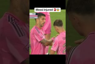 Lionel Messi a attrapé l'arrière de sa jambe, a demandé un sous-marin et est descendu dans le tunnel (via MLS sur Apple TV)