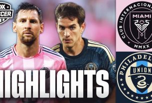 Lionel Messi et l'Inter Miami CF contre l'Union de Philadelphie faits saillants ⚽ FOX Soccer