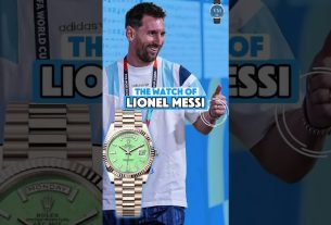 ð¥ Lionel Messi FLECHE une nouvelle Rolex Day-Date à 62,5 000 $ avant le match contre l'Argentine et Hattrick ð¦ð·⌚