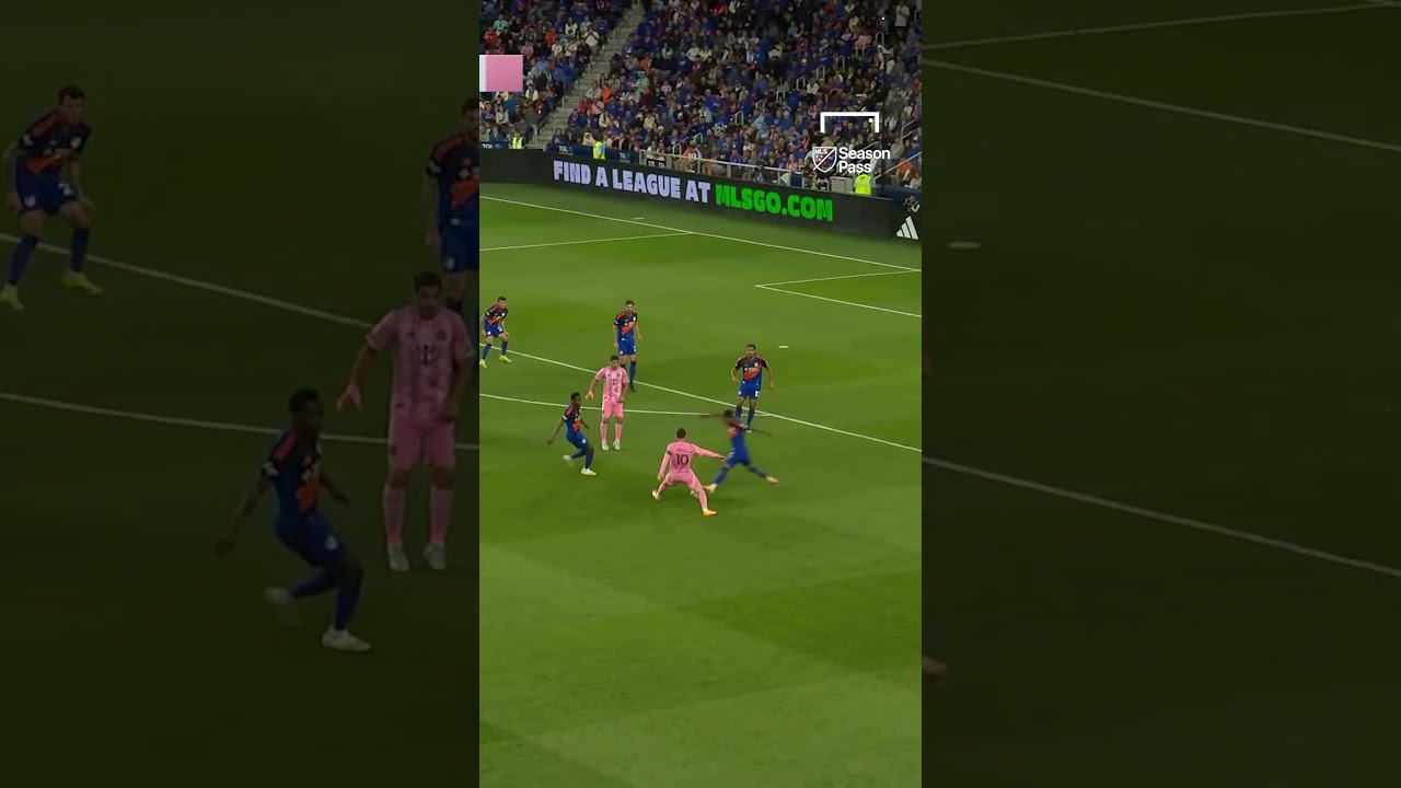 Lionel Messi marque un nouveau triplé pour l'Inter Miami ð¤¯