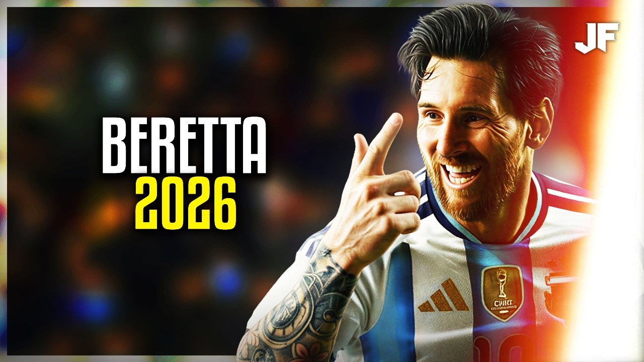 Lionel Messi ★ Beretta (un beretta pour la sécurité) - De Los Cerros La Escuela