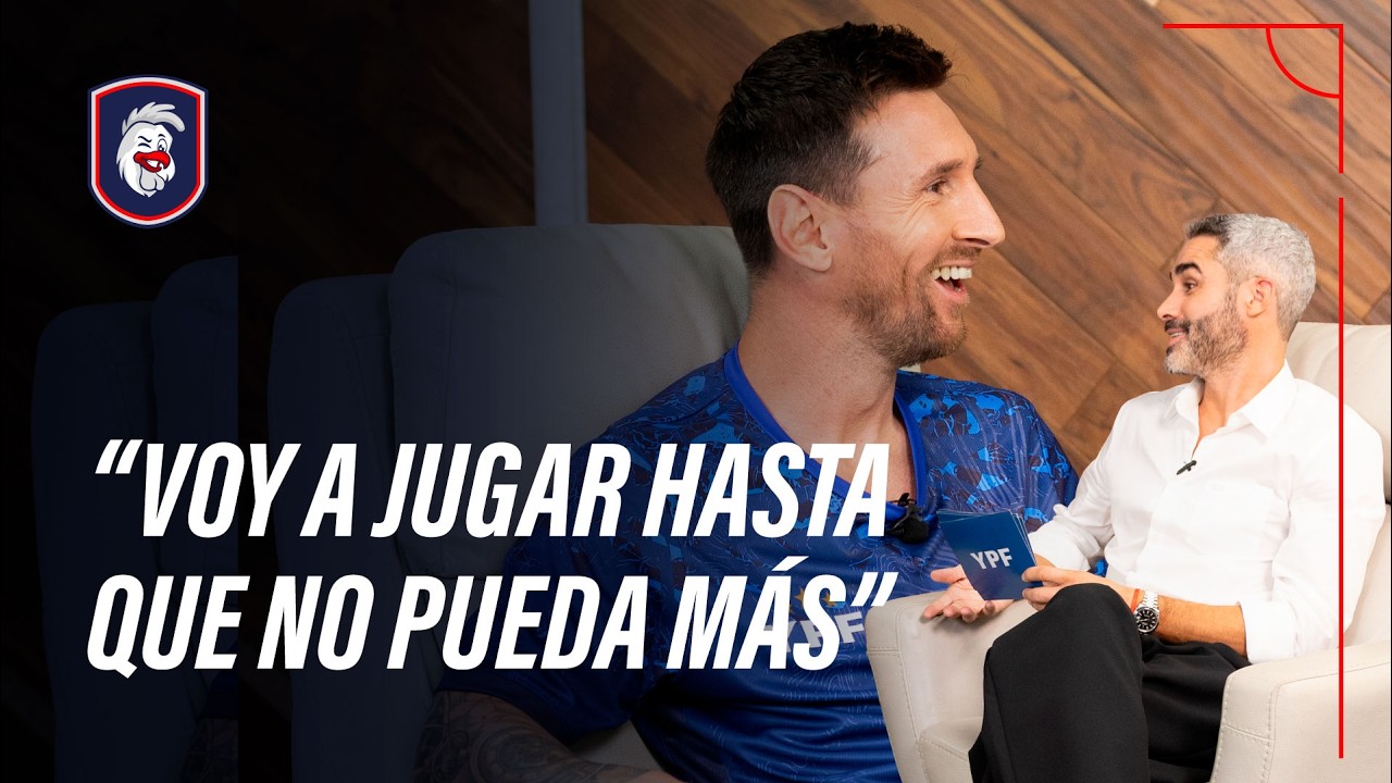 MESSI A PARLÉ À JOURS DE LA COUPE DU MONDE à Lo del Pollo : QUEL ÉTAIT SON PRIME, LE RENOUVELLEMENT DE SCALONI ET CRISTIANO