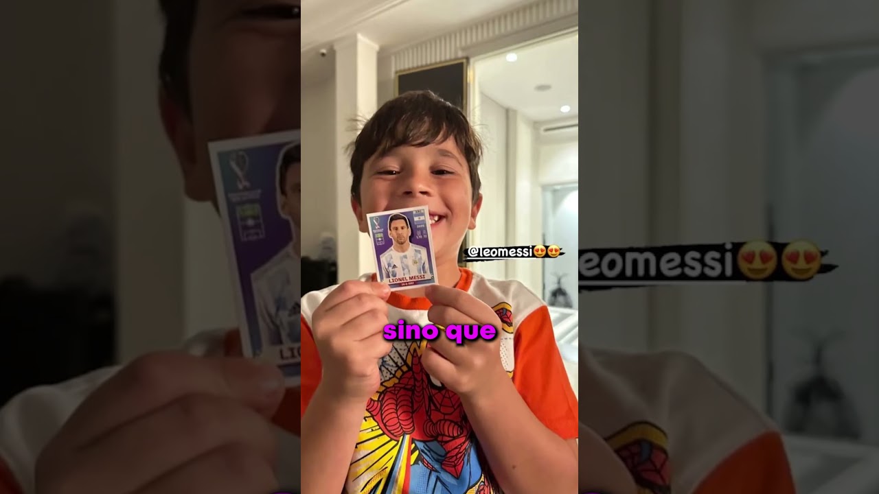 MESSI COMPLETÓ EL ÁLBUM DEL MUNDIAL!! ð¯