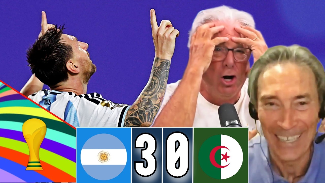 ðð¦ð· MESSI LIBÈRE LA FOLIE | RÉSUMÉ CHIRINGUITO LIVE ARGENTINE 3-0 ALGÉRIE