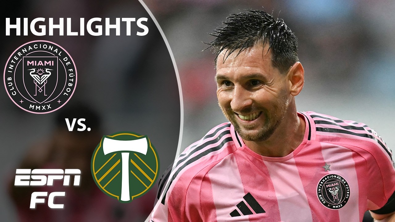 MESSI MAGIC ðª Inter Miami contre Portland Timbers | Faits saillants de la MLS | ESPN FC