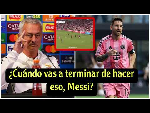 Qu'a dit Mourinho à propos de ce que Leo Messi a fait lors de l'Intermemy contre Portland Timbers ?