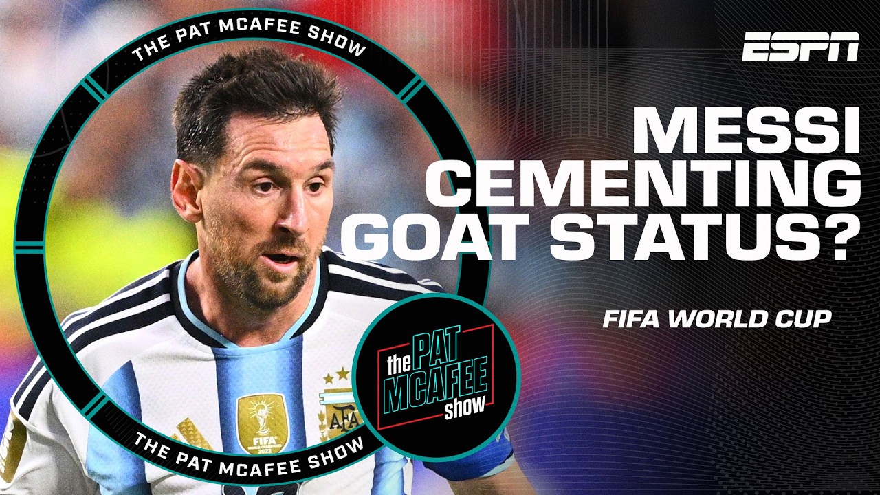 « REGARDEZ LE PETIT ! » ð Pat McAfee sur le HAT TRICK de Lionel Messi ð© | Le spectacle de Pat McAfee
