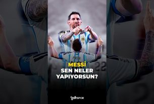 ð¥ Son dans, ilk perde: Lionel Messi