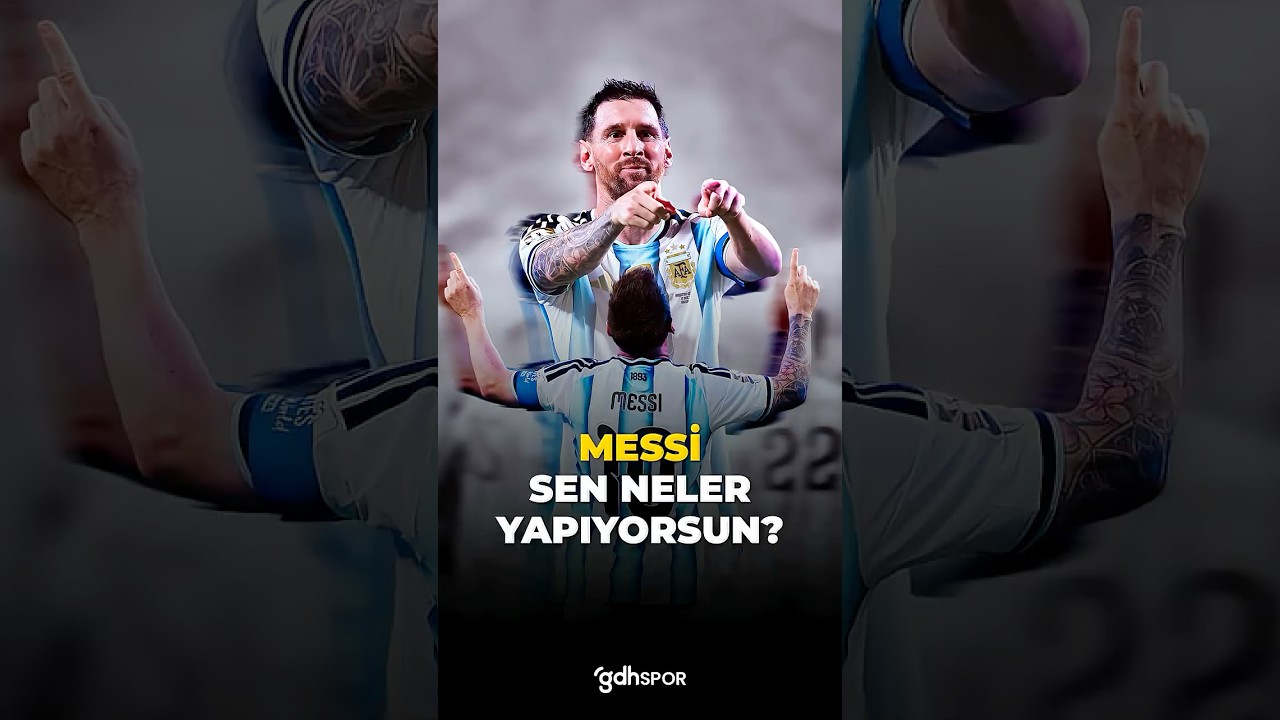 ð¥ Son dans, ilk perde: Lionel Messi