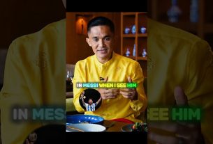 Sunil Chhetri respecte Messi et Ronaldo❤️ð©¹ð«#shorts #sunil #indianfootball #messi #ronaldo