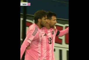 TOUR DU HAT POUR LIONEL MESSI. TOUJOURS LE FAIRE ð©ð (via MLS sur Apple TV)