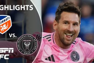 TRICK DU HAT DE LIONEL MESSI ð±ð¤¯ FC Cincinnati contre Inter Miami | Faits saillants de la MLS | ESPN FC