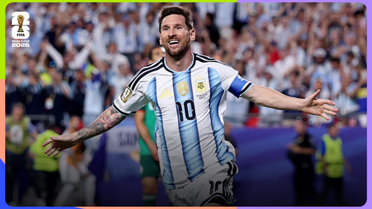 But du triplé de Lionel Messi | Argentine 3-0 Algérie | Coupe du Monde de la FIFA 2026™