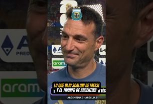 Ce que Lionel Scaloni a dit à propos de Lionel Messi et de la victoire de l'Argentine contre l'Algérie à la Coupe du monde 2026