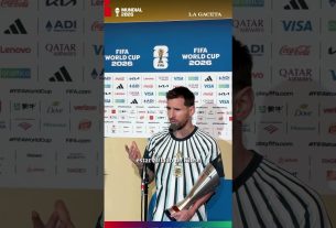 Conferencia de prensa de Lionel Messi después de la victoria ante Argelia