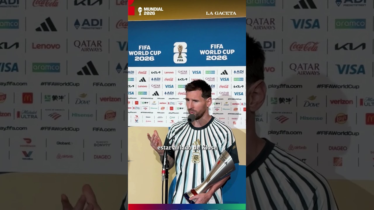 Conferencia de prensa de Lionel Messi después de la victoria ante Argelia