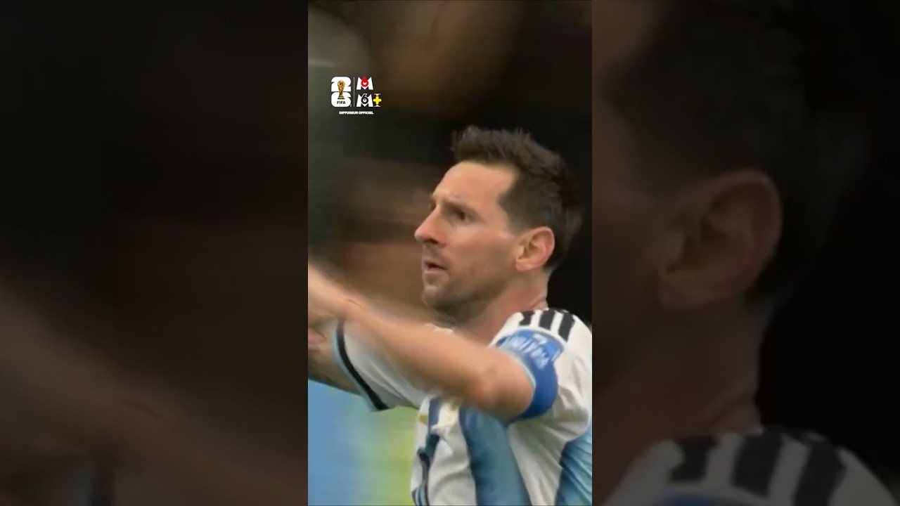 ð¥ð¦ð· Historique ! Le 17e but record de Lionel Messi en Coupe du Monde #fifaworldcuponyt #argentine