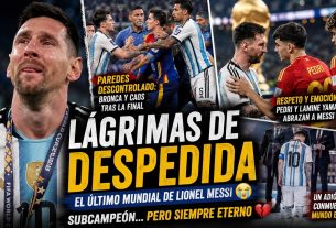 ð¨ LA COLÈRE DE PAREDES et LE CRI DE MESSI : les images que personne n'a vues de la finale ð­ð¥