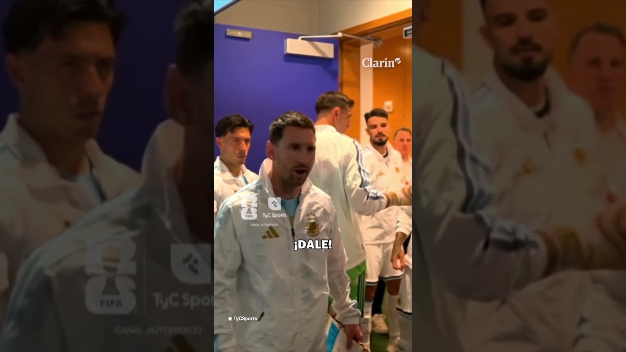 La harangue de Messi avant la finale contre l'Espagne